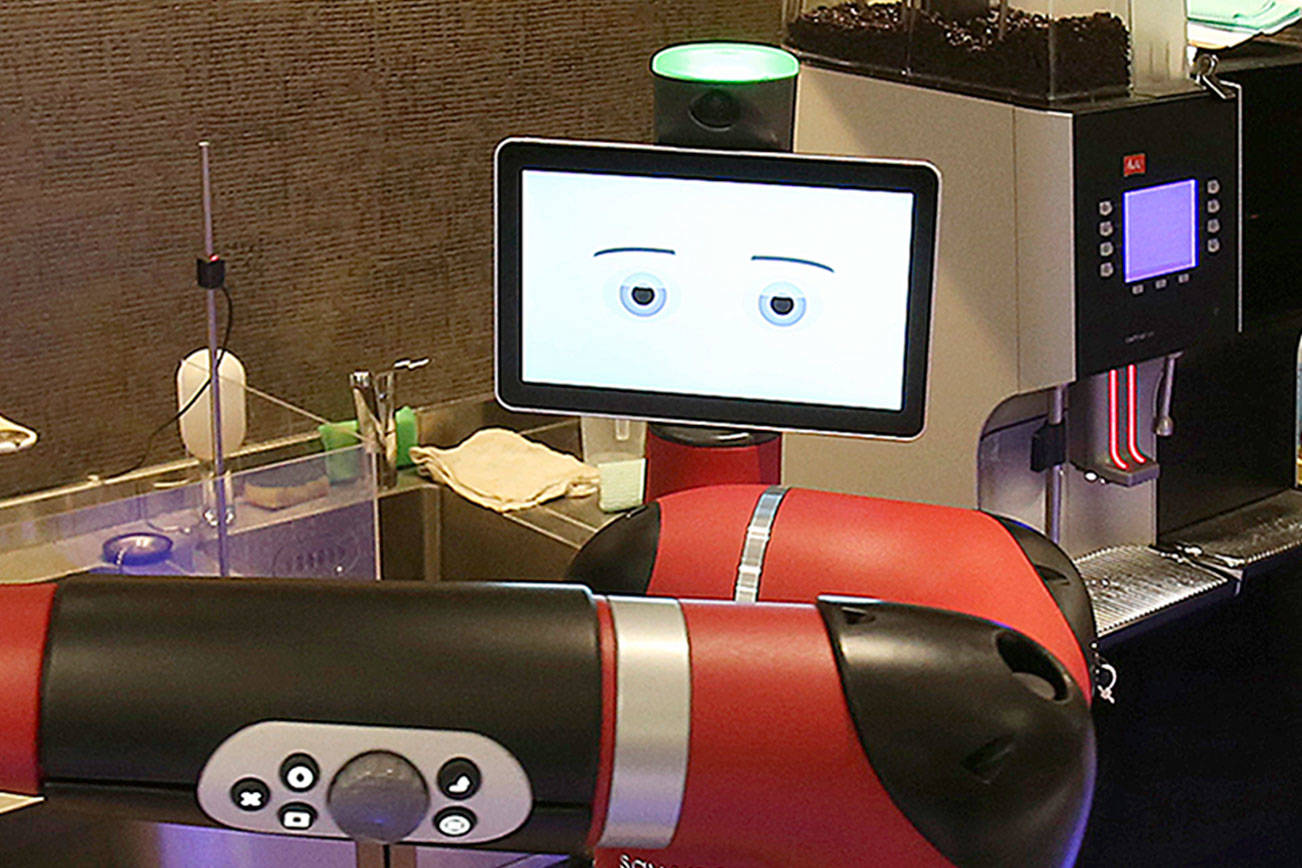 Αποτέλεσμα εικόνας για Sawyer Robot barista