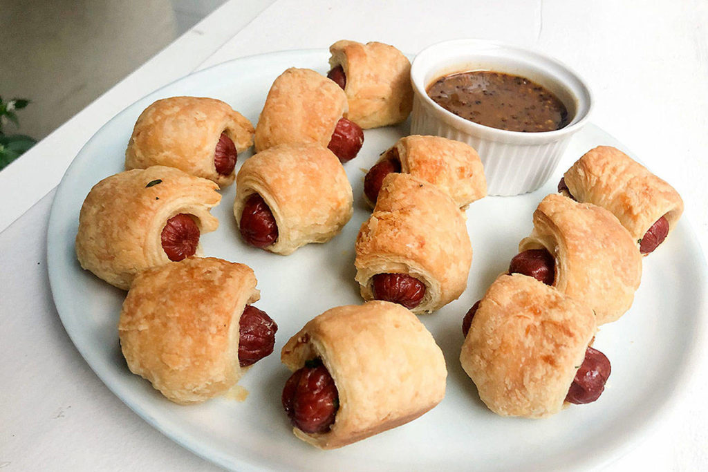 A star chef’s recipe makes classic pigs in a blanket even better