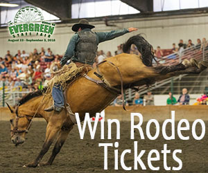 Win tickets to Evergreen State Fair Rodeo