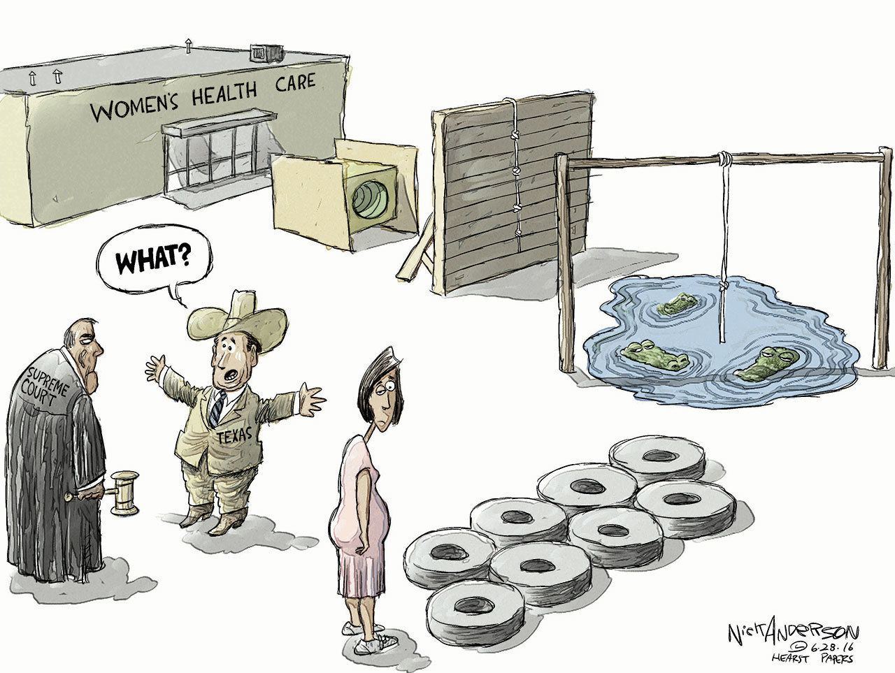 Editorial cartoons for Wednesday, June 29