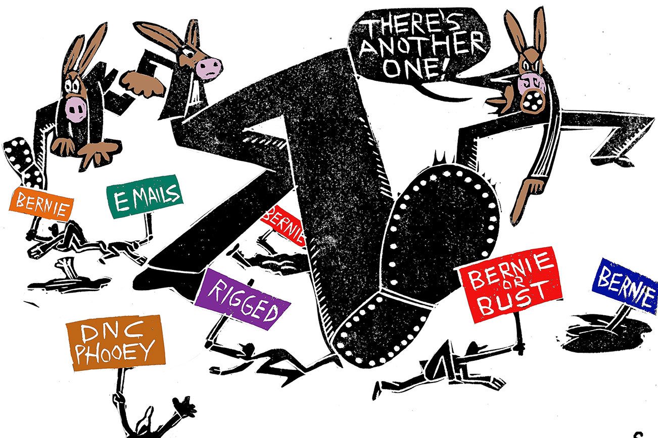 Commentary: Why are Democrats so angry with each other?