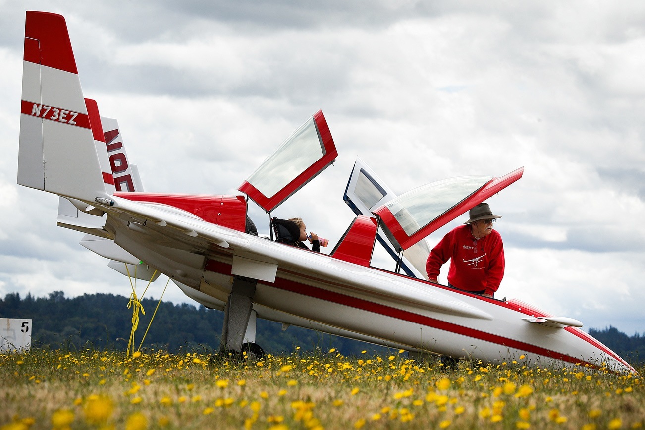 Photo: Family flight plan at the Arlington Fly-In