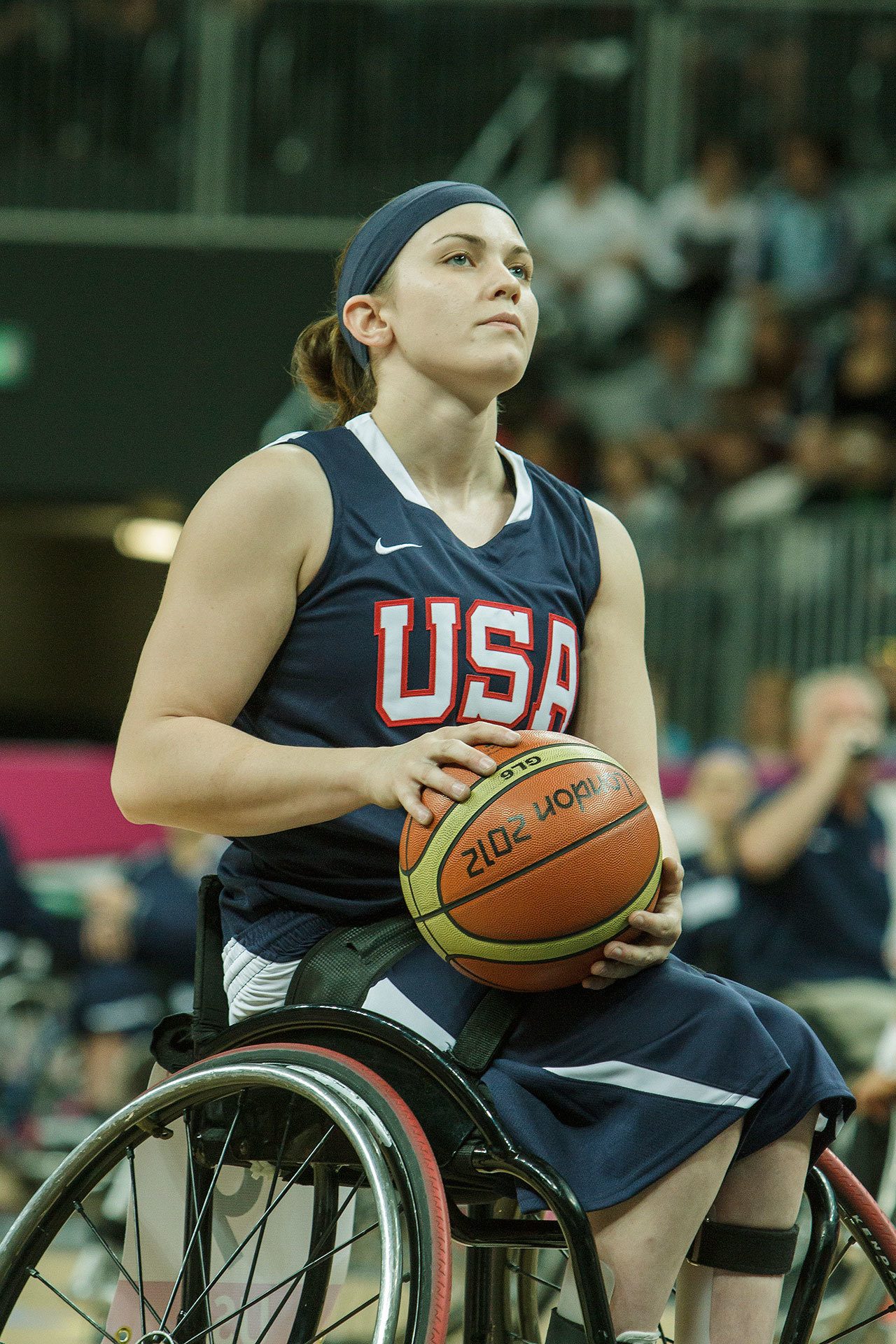 Desiree Miller, a graduate of Monroe High School, is a member of the U.S. women’s wheelchair basketball team that will play in the 2016 Paralympics in Rio de Janeiro in September. (Joe Kusumoto photo)