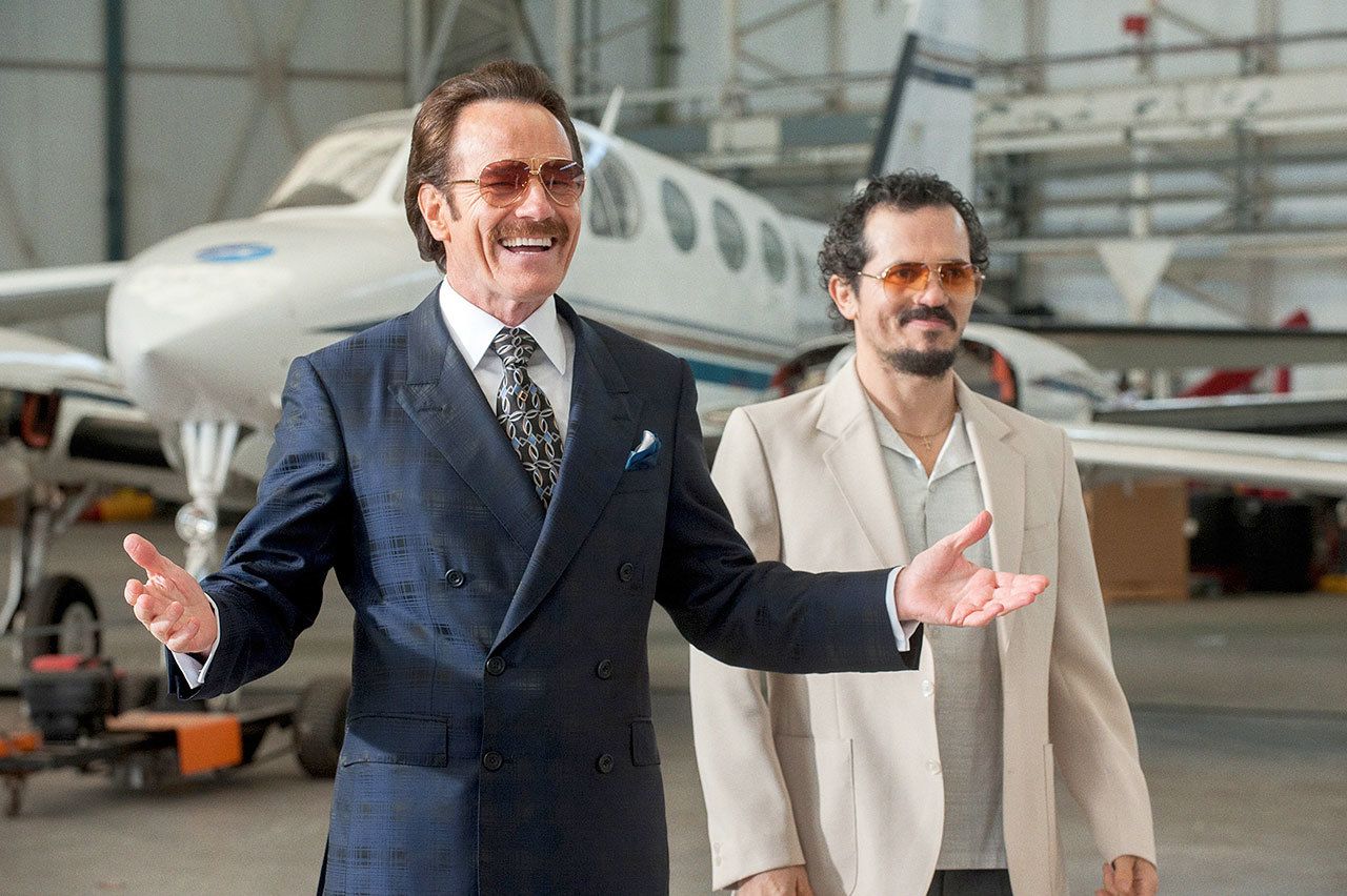 Bryan Cranston and John Leguizamo star in “The Infiltrator.” (Liam Daniel/Broad Green Pictures)
