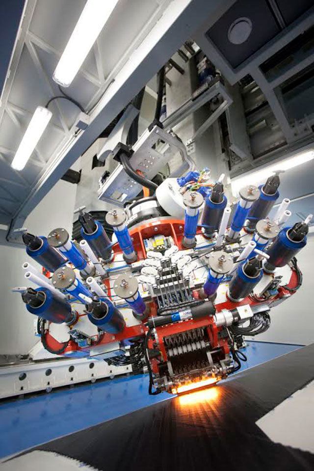 This is one of MTorres’ automated fiber placement machines. (Contributed photo)