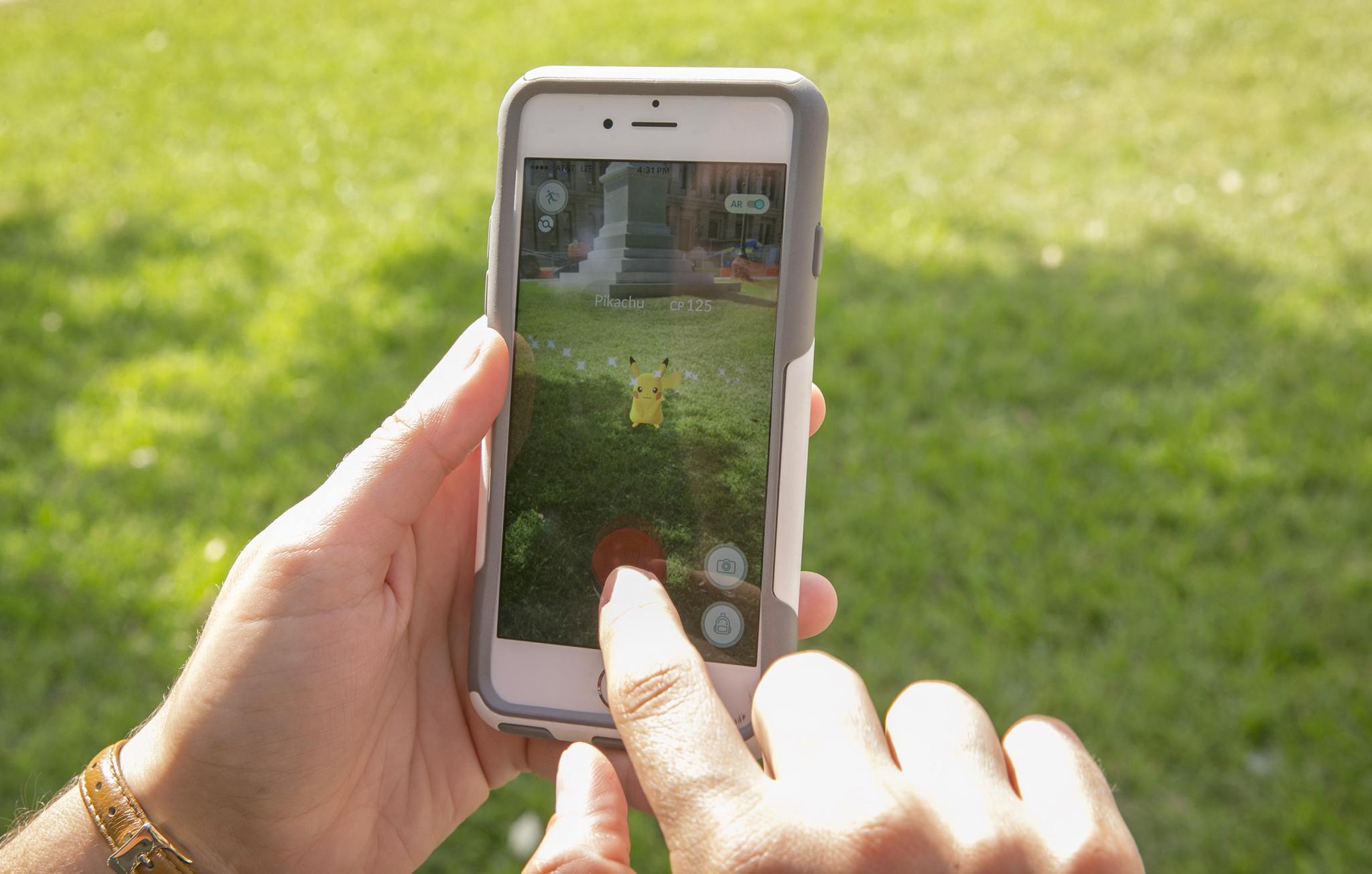 Boeing employees are no longer allowed to play Pokemon Go at work. (Jay Janner/Austin American-Statesman via AP, file)