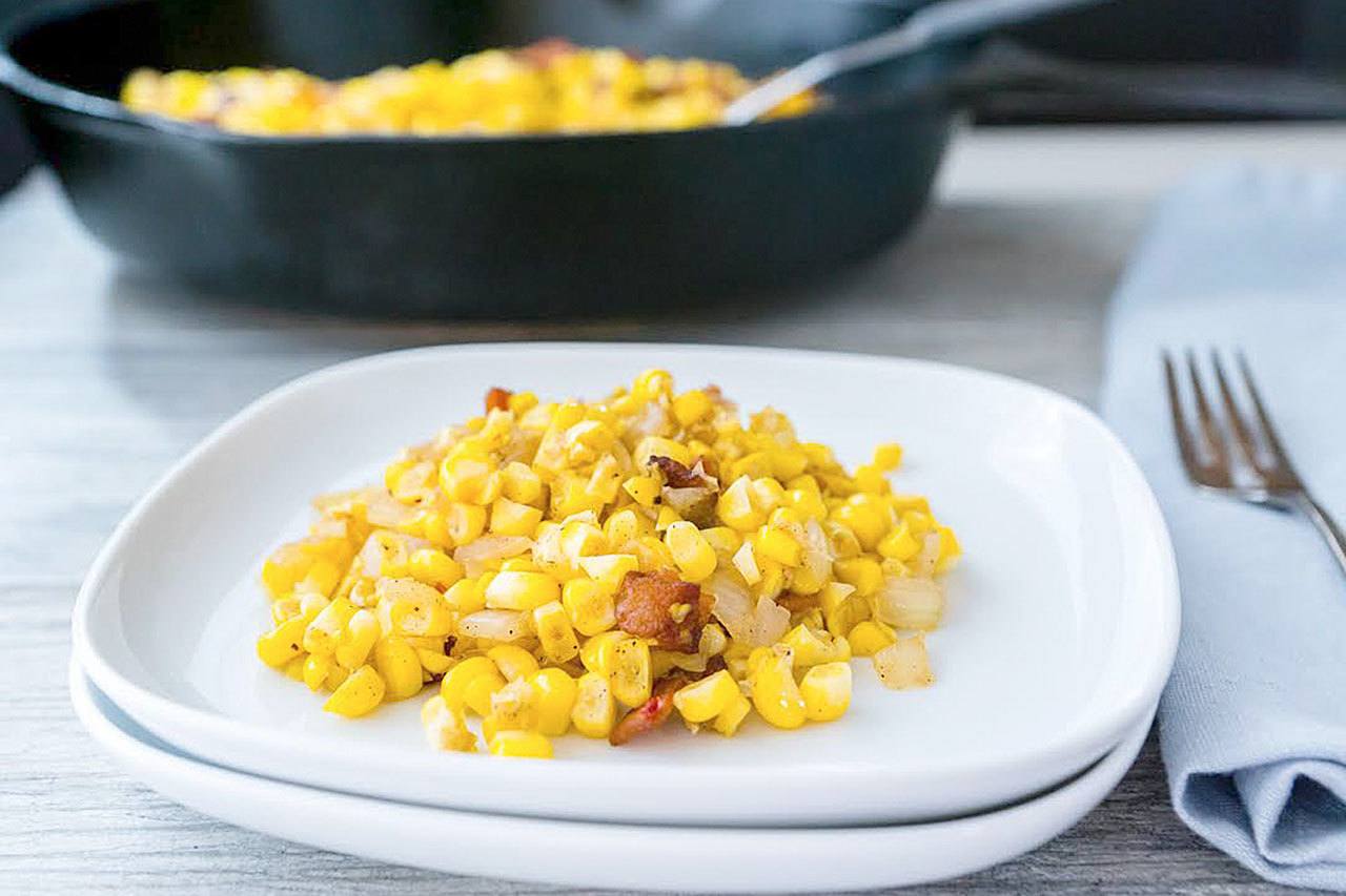 This corn with bacon takes advantages of one the best flavors of summer.