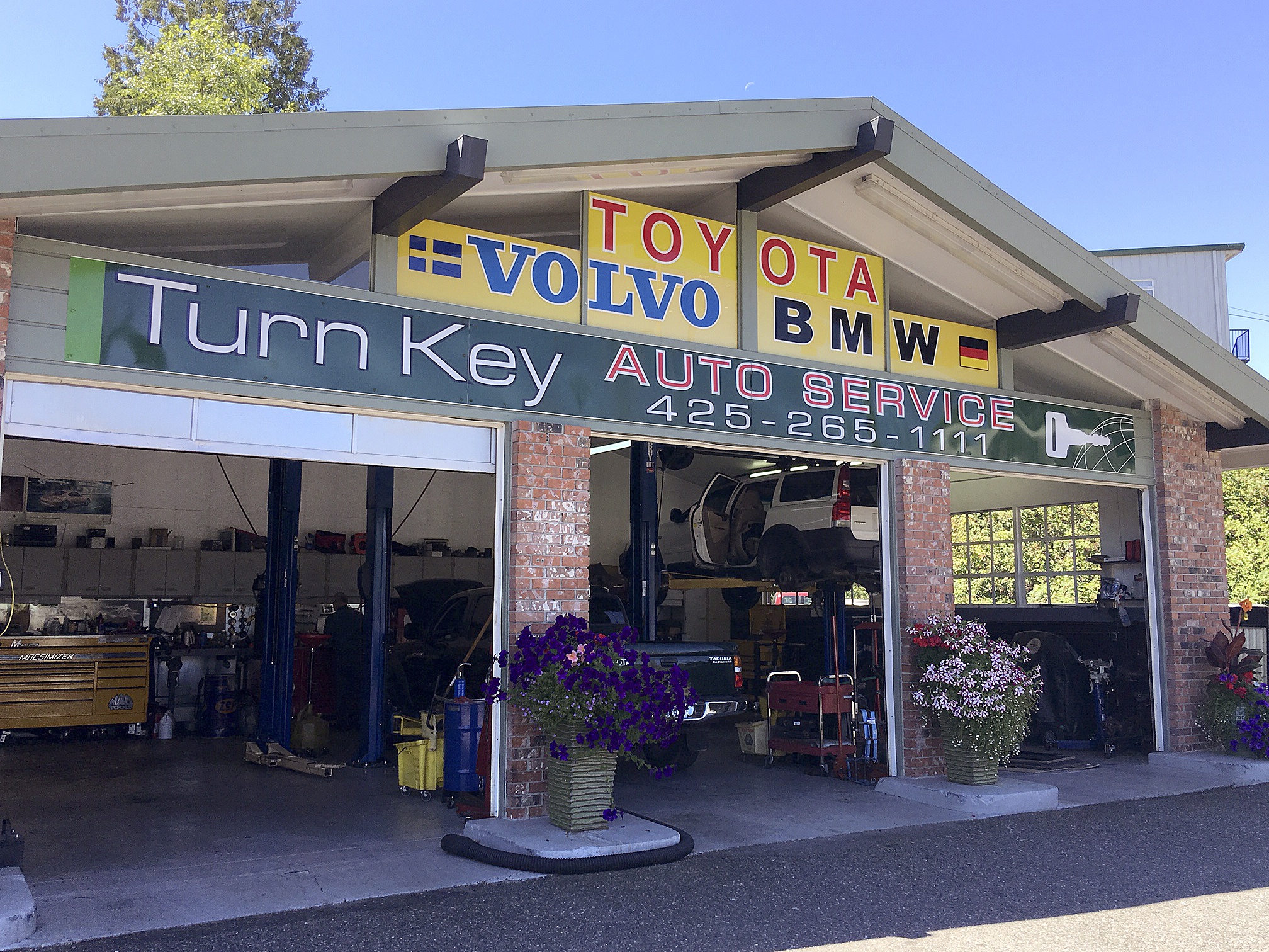 Turn Key Auto Service in Everett celebrated its 10th anniversary on July 15. The auto mechanic opened just as the recession started taking full effect.