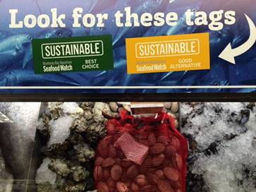 Haggen has adopted Monterey Bay Aquarium Seafood Watch program to help shoppers identify the most sustainable products