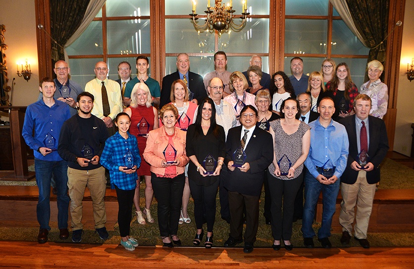 The YMCA of Snohomish County honored volunteers at the Everett Golf & Country Club.