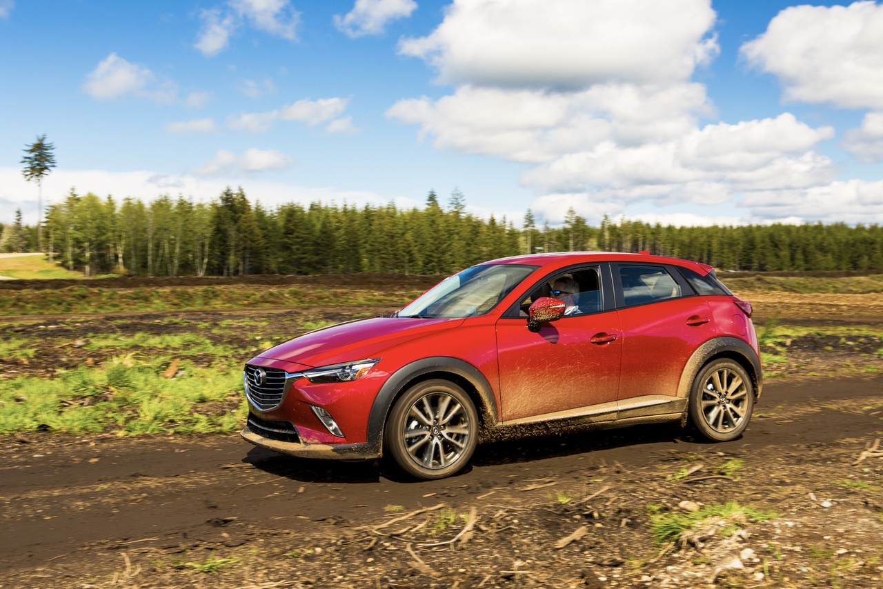 The 2016 Mazda CX-3 Grand Touring, winner in the Compact Utility Vehicle class.