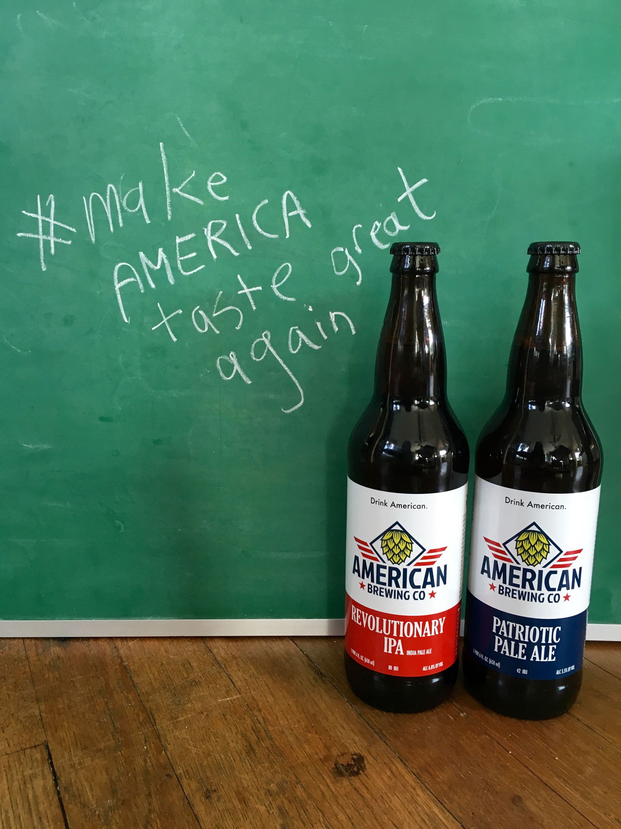 American Brewing Co. has released two new beers, the Revolutionary IPA and the Patriotic Pale Ale.