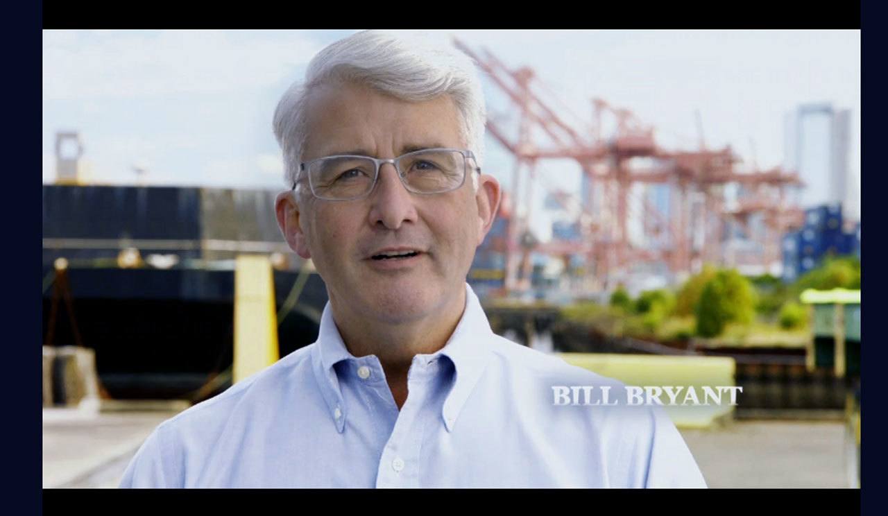 Bryant on the air with TV ad ahead of primary against Inslee