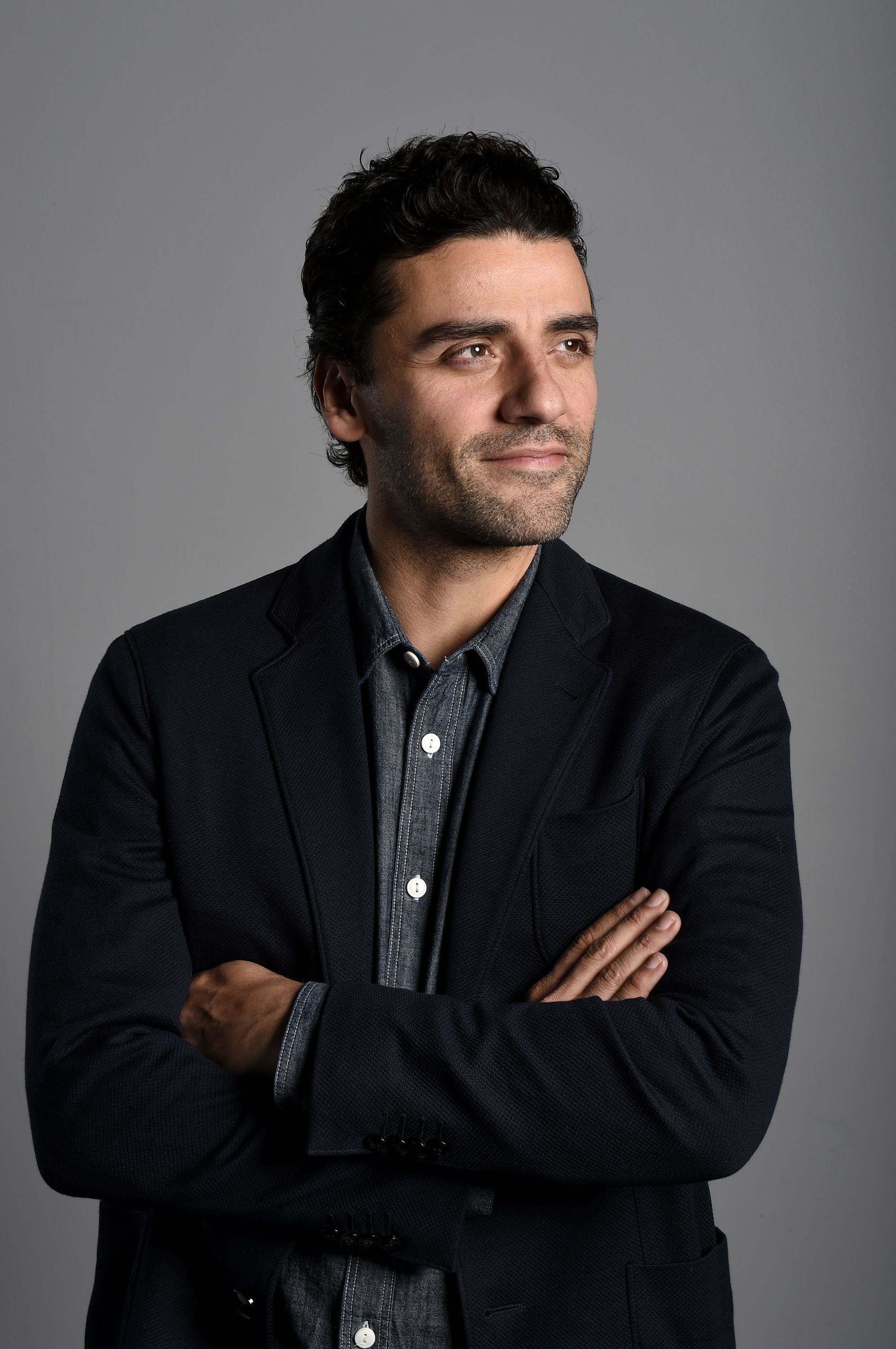Oscar Isaac, during a promotion for “Star Wars: The Force Awakens,” in Los Angeles. Isaac plays Poe Dameron in the new movie directed by J.J. Abrams, which releases in U.S. theaters on Dec. 18.