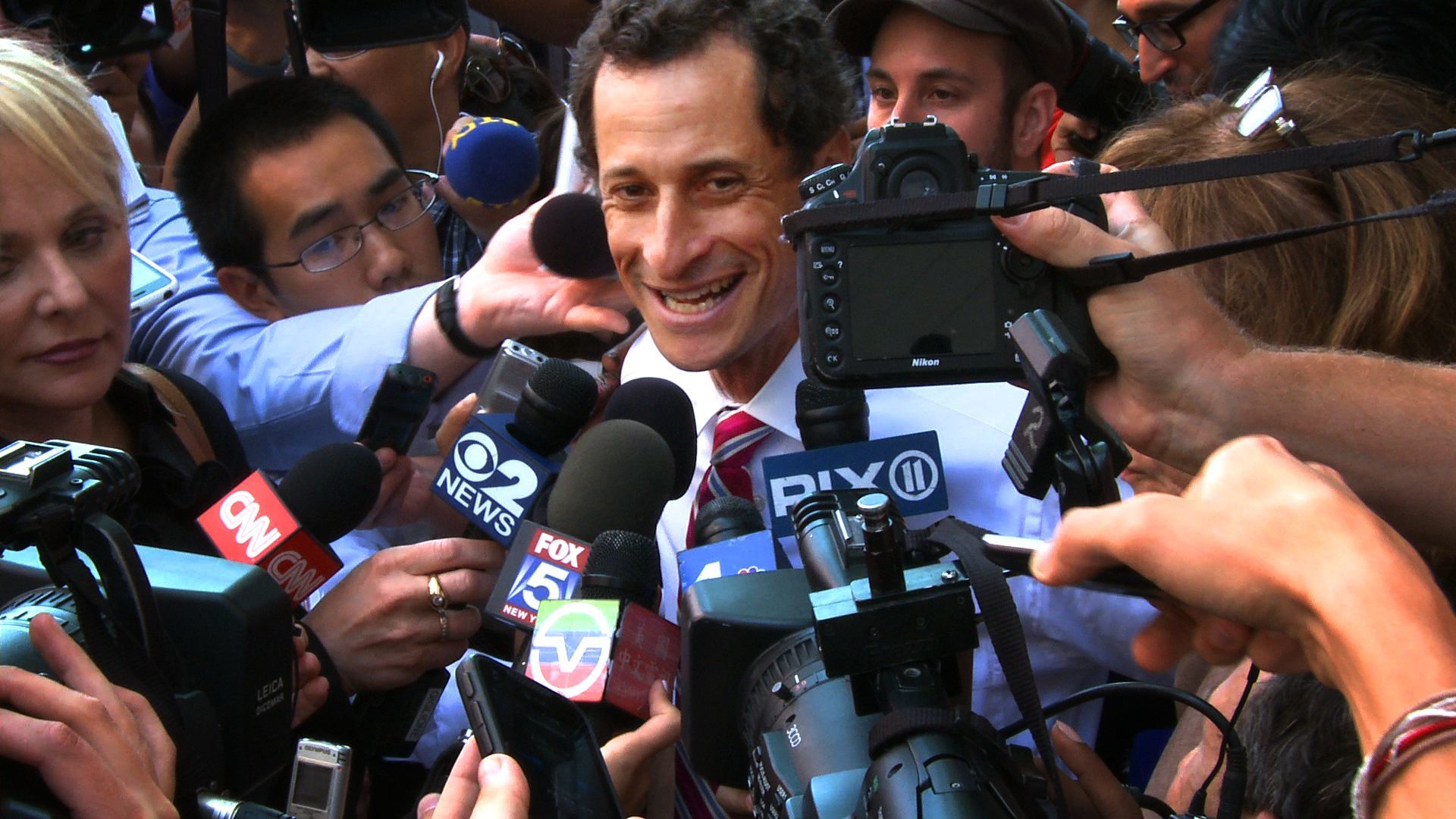 Anthony Weiner’s bid for the 2013 New York mayoral race following a sexting scandal in 2011 while he was a congresssman is profiled in the documentary “Weiner.”