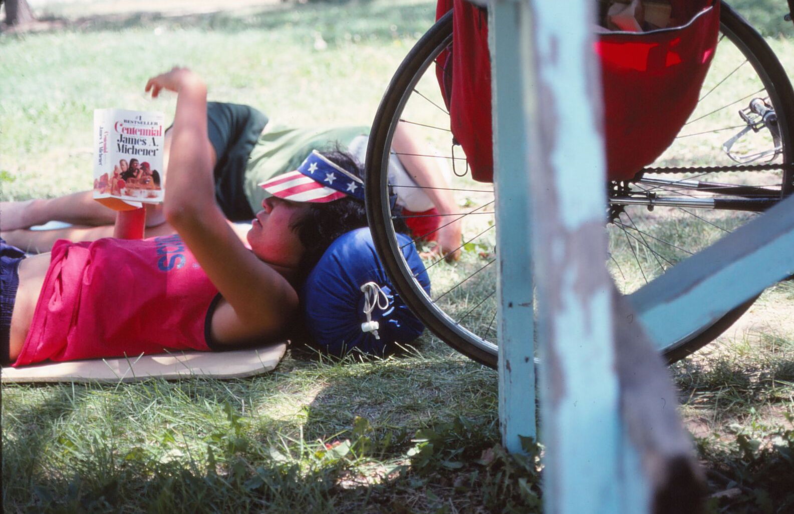 James A. Michner’s “Centennial” was a popular read along the trail.