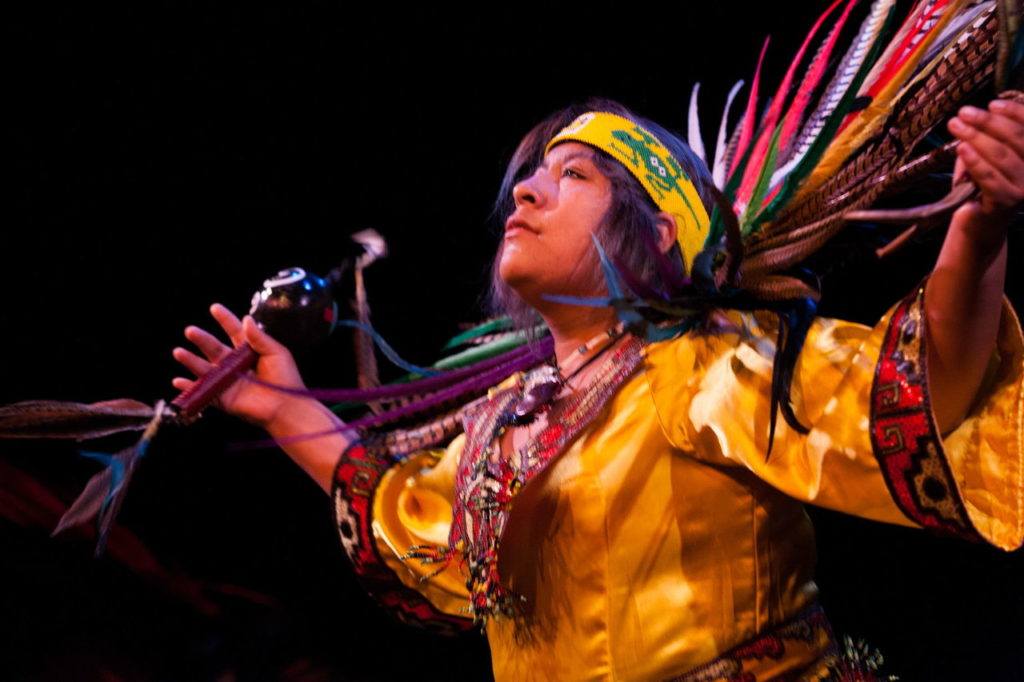 Mexicans of Washington perform at the 2015 Northwest Folklife Festival.
