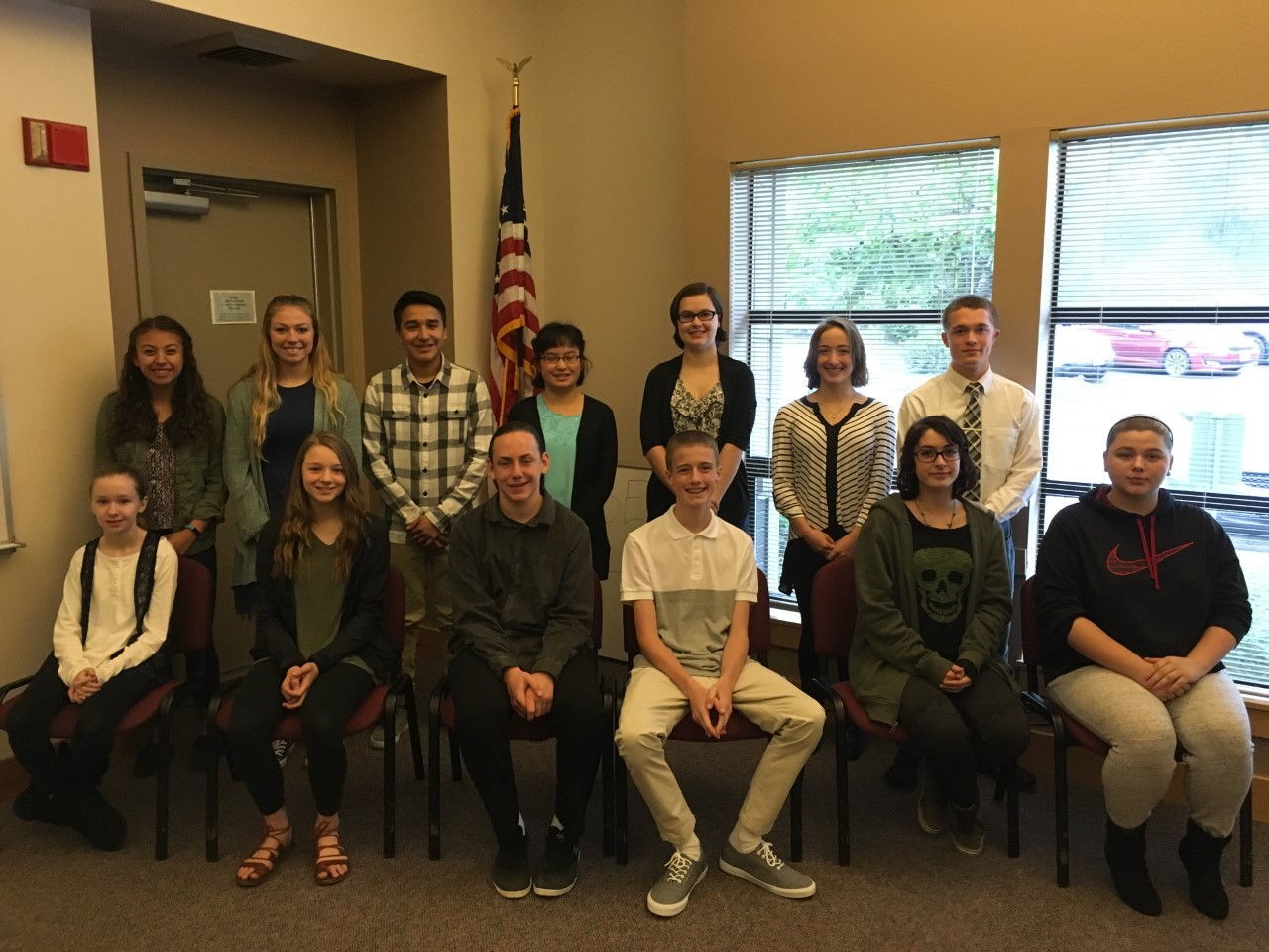 Contributed photo The Kiwanis Club of Snohomish recently recognized its Snohomish School District Students of the Quarter. Sitting from left are Lisa Ward, Mitchell Dohrman, Nathan Peters, Kazia Curry and Cyan Baxter. Standing from left are Emily Condit, Jenna McLean, Eric Olvera, Holli Welker, Michaela Rogalinski, Madison VanSlightenhorst and Logan Massena.