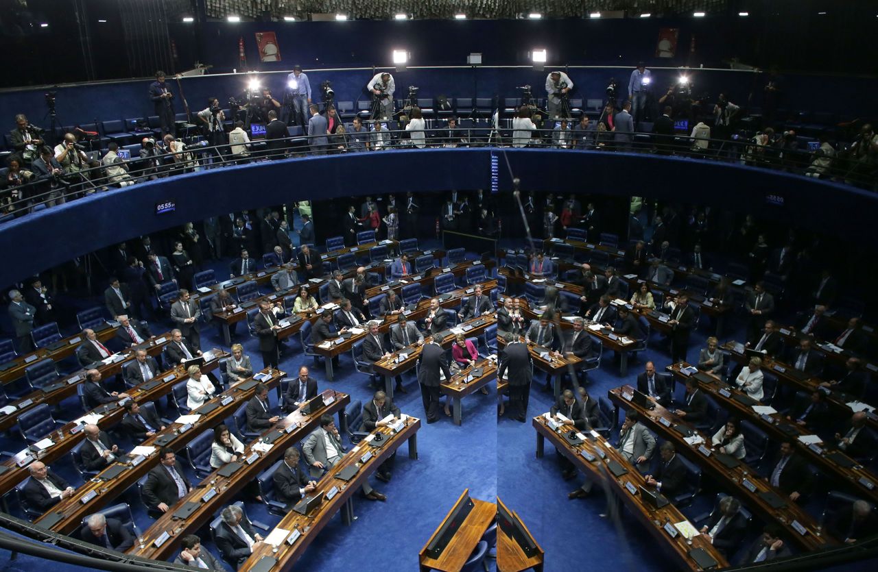 Brazil’s Senate voted Thursday to impeach President Dilma Rousseff.