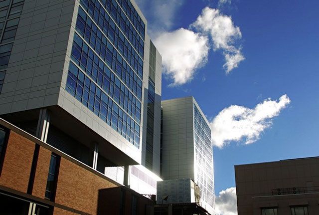 Providence Regional Medical Center’s Colby Campus, shown here in 2010, and other Providence-affiliated organizations will no longer accept Premera health insurance starting Jan. 1. (Herald file photo)
