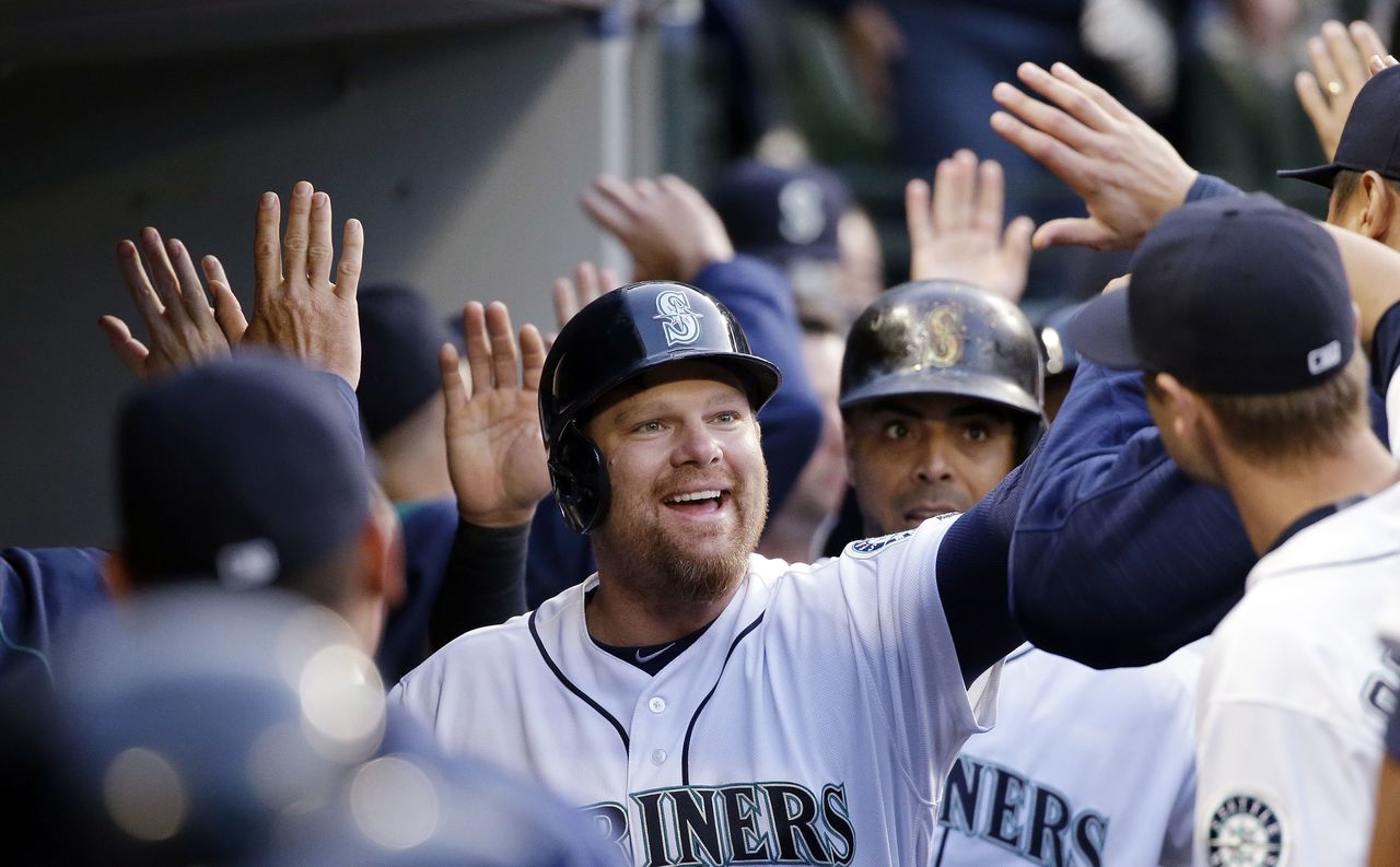 Mariners first baseman Adam Line hit a solo home run, a three-run home run, an RBI single and an RBI double in Seattle’s 12-3 victory over the Oakland A’s on Wednesday night.