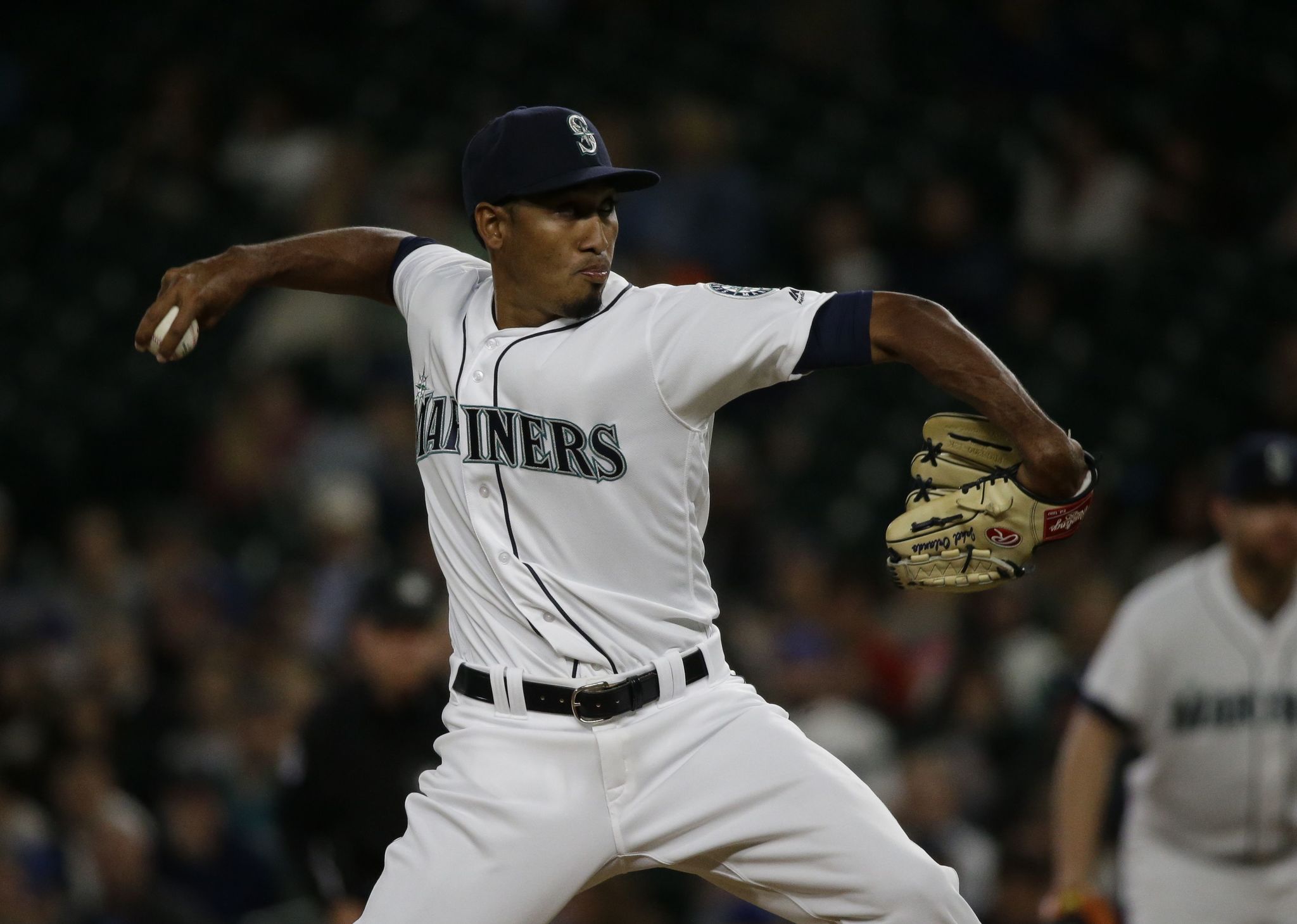 In his first three appearances, Mariners relief pitcher Edwin Diaz struck out three in 22/3 innings, giving up two hits and two walks with a 3.38 ERA.