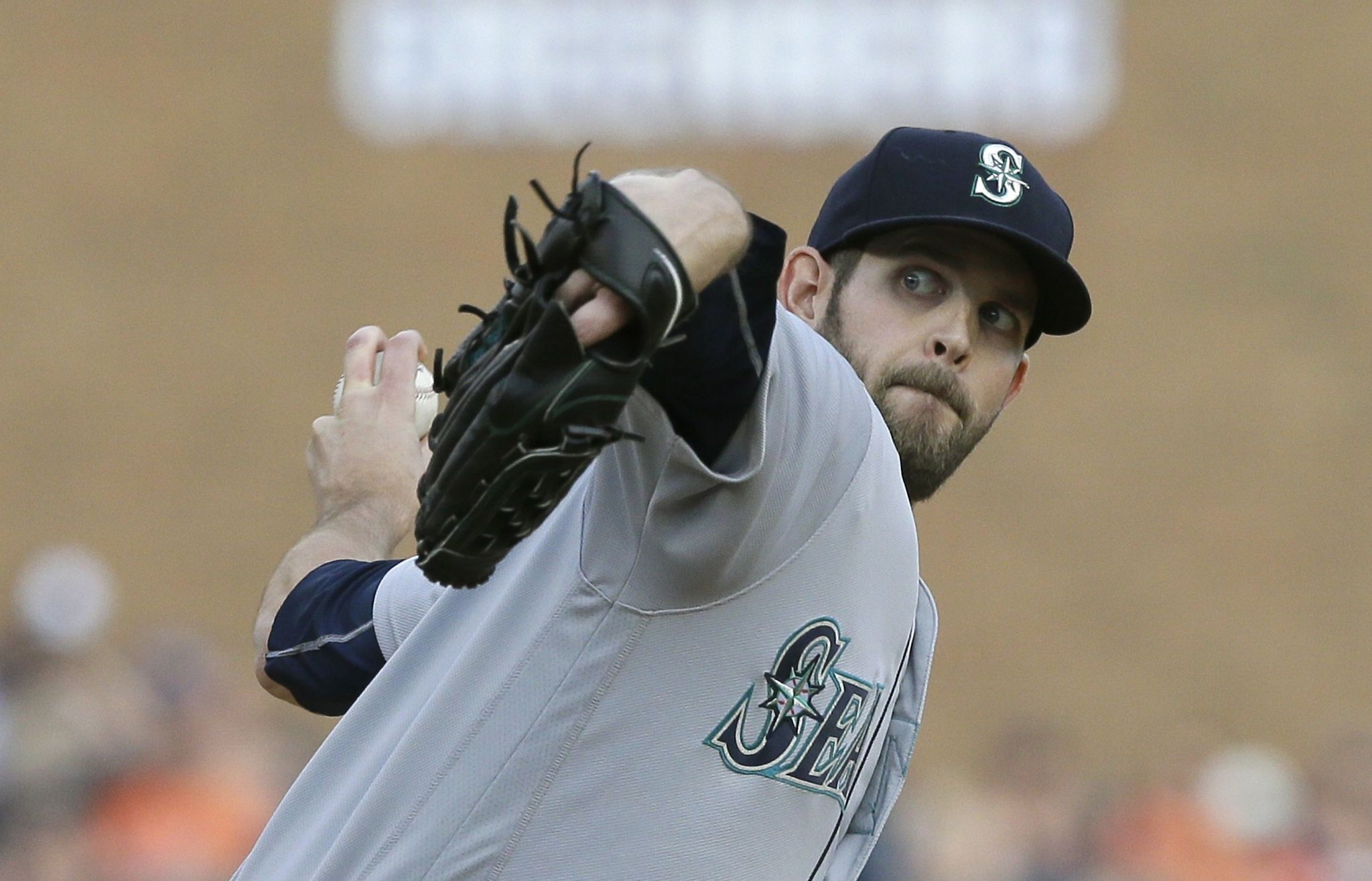 Mariners starter James Paxton (1-3) allowed four runs and 11 hits in 7 2/3 innings. He walked three and struck out five.