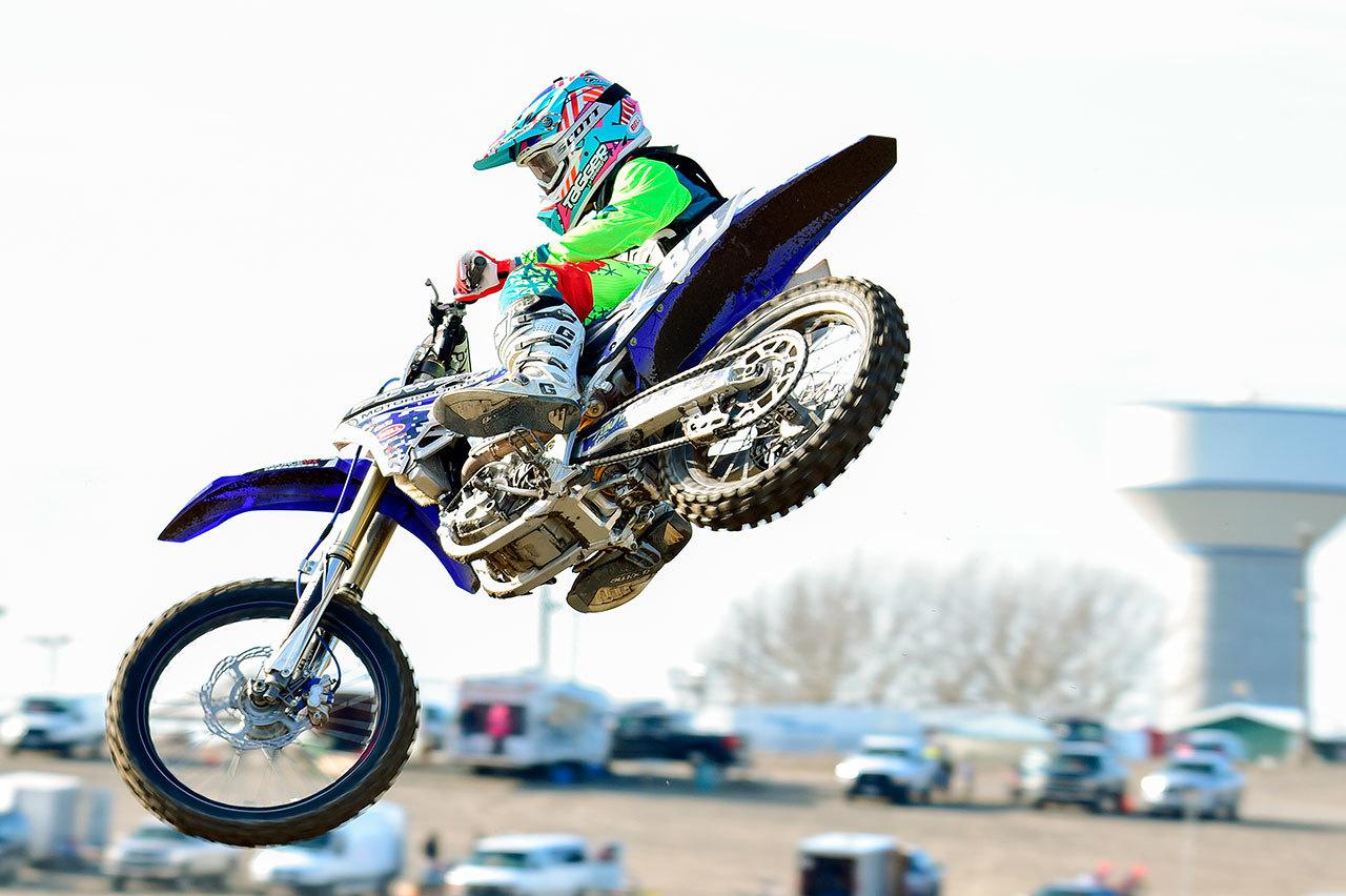 Preston Dickinson of Monroe is competing this week at the AMA Amateur National Motocross Championship at Loretta Lynn Ranch in Hurricane Mills, Tennessee. (Trevor Nelson / Nelson Photography)