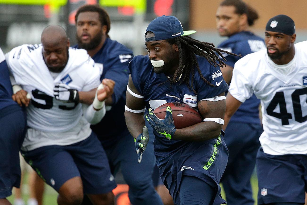 Seahawks’ Collins shines in mock game