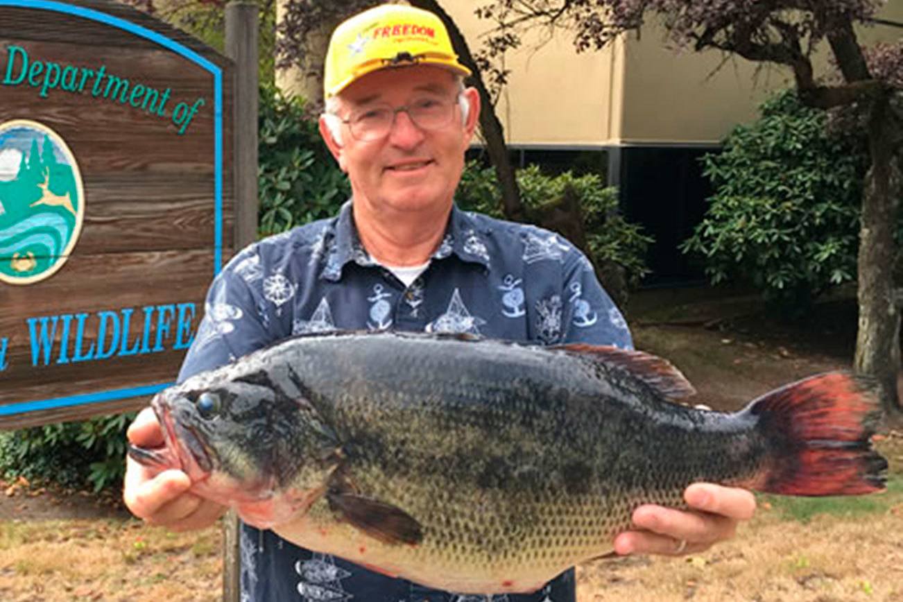 Bothell man breaks 40-year-old record for biggest largemouth bass