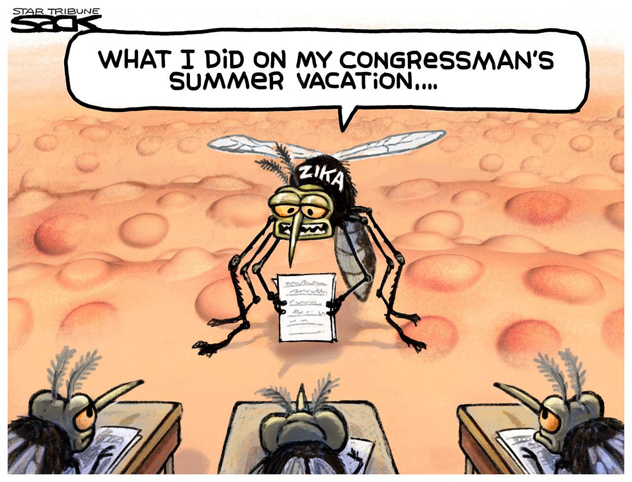 Editorial cartoons for Aug. 27 and 28