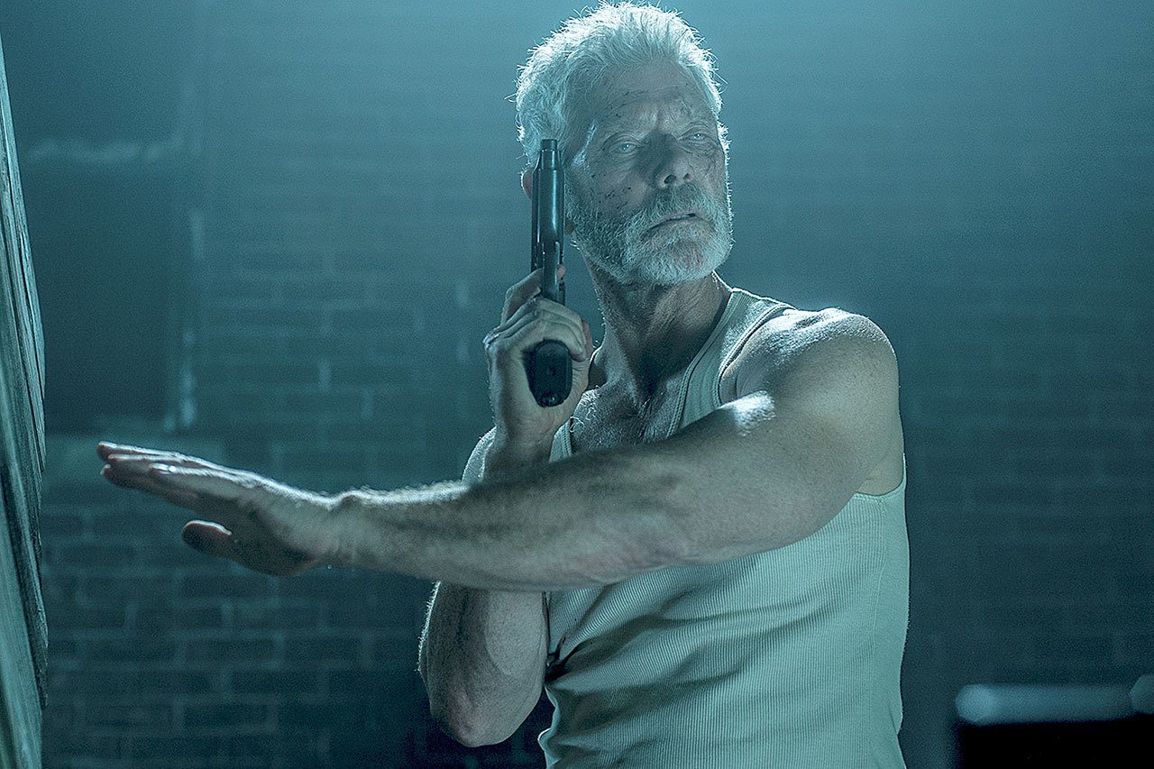 Stephen Lang is shown in a scene from “Dont Breathe.” (Gordon Timpen/Sony/Screen Gems via AP)