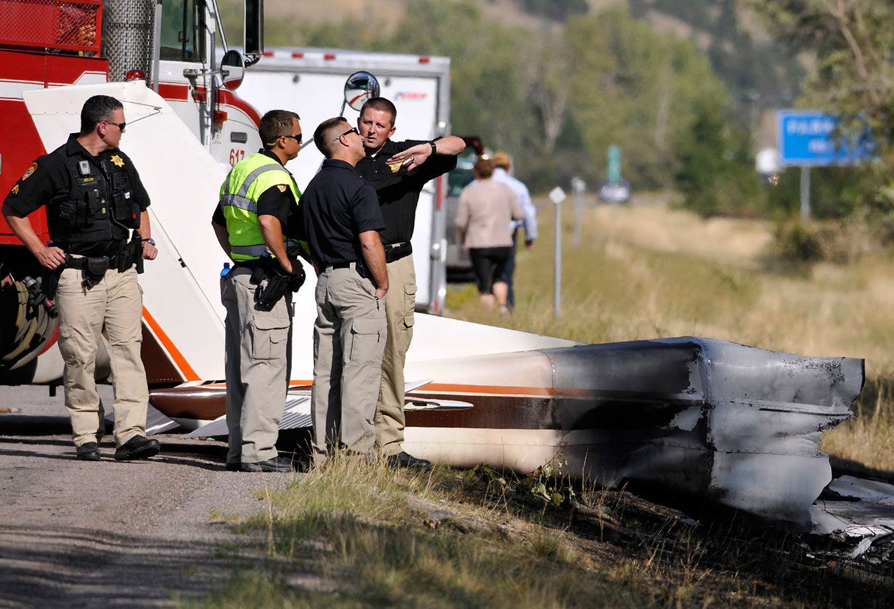 Darrell Ward was returning to Montana to film a pilot episode of a documentary-type series about the recovery of plane wrecks when his plane crashed. (Tom Bauer/The Missoulian via AP)