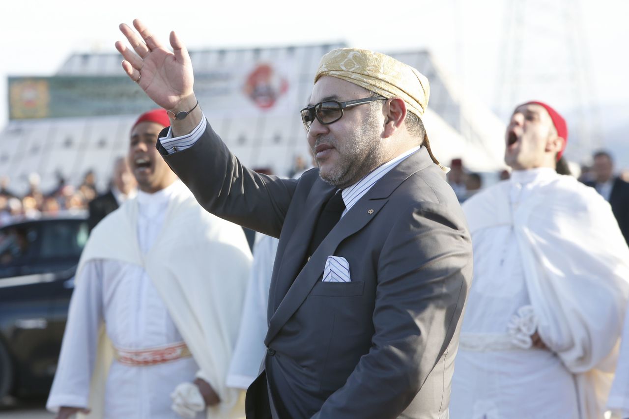 King Mohammed VI of Morocco inaugurates the new solar plant Thursday.