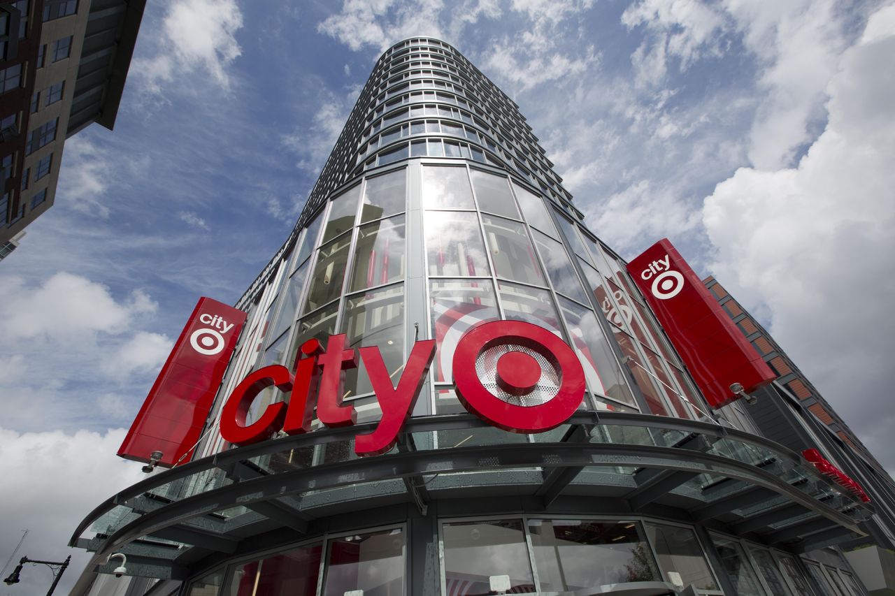 The exterior of the CityTarget store is seen in Boston in August.