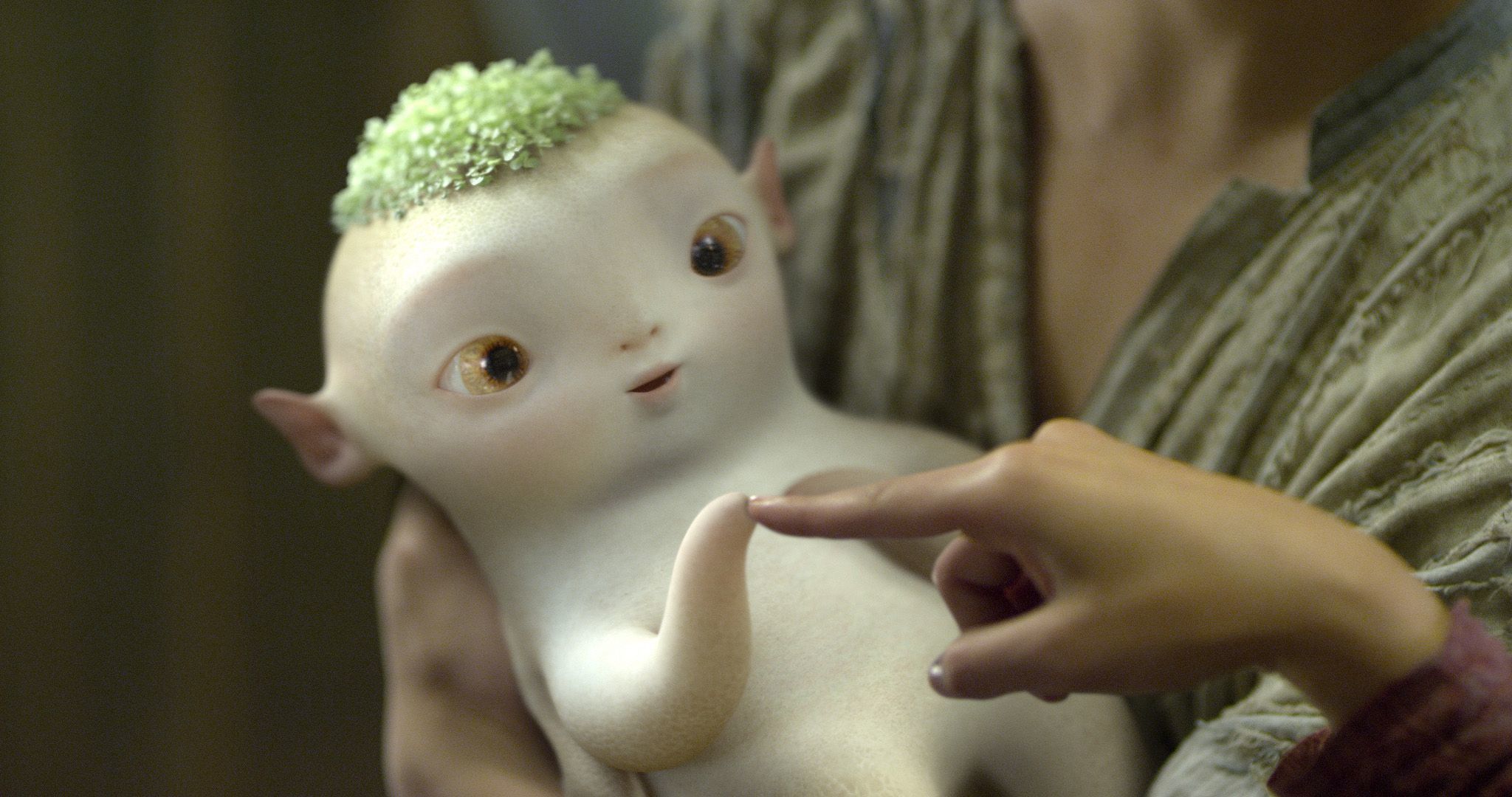 This image shows a newborn monster King Wuba in a scene from the film, “Monster Hunt.” Six of the top 10 highest grossing films in China were made there.