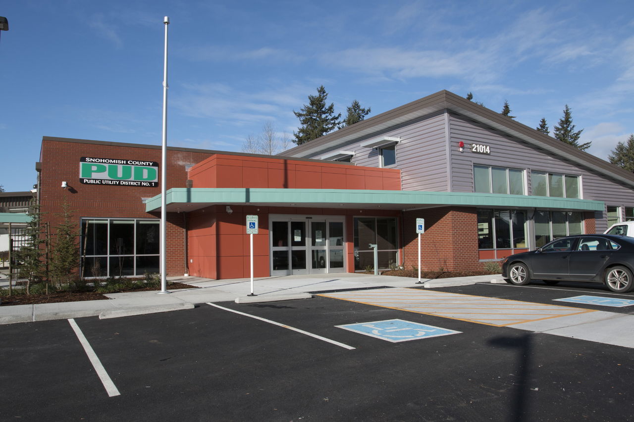 The Snohomish County PUD is opening new offices at 21014 63rd Ave. in Lynnwood in early April.
