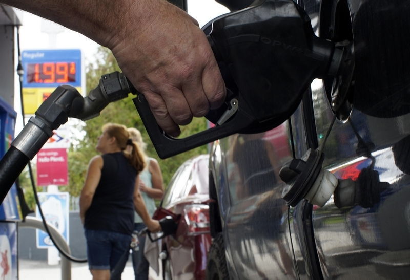 Ben Garver / The Berkshire Eagle file photo, 2015 Like most places in the United States, motorists refuel their cars themselves at a Mobil gas station in Pittsfield, Massachusetts.