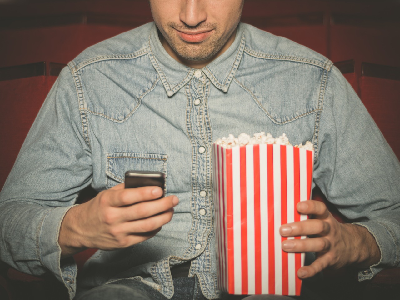 We don’t need a poll to confirm that using your smartphone in a theater is insufferable.