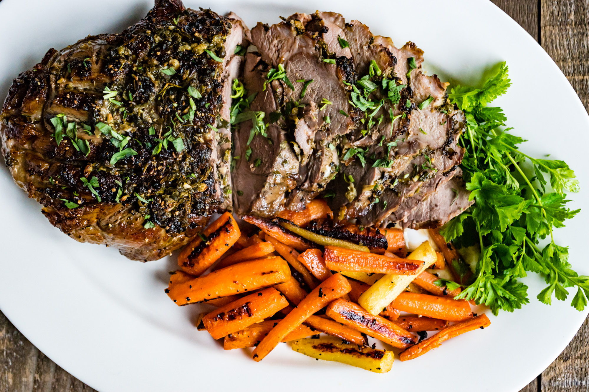 Celebrate St. Patrick’s Day with this leg of lamb.