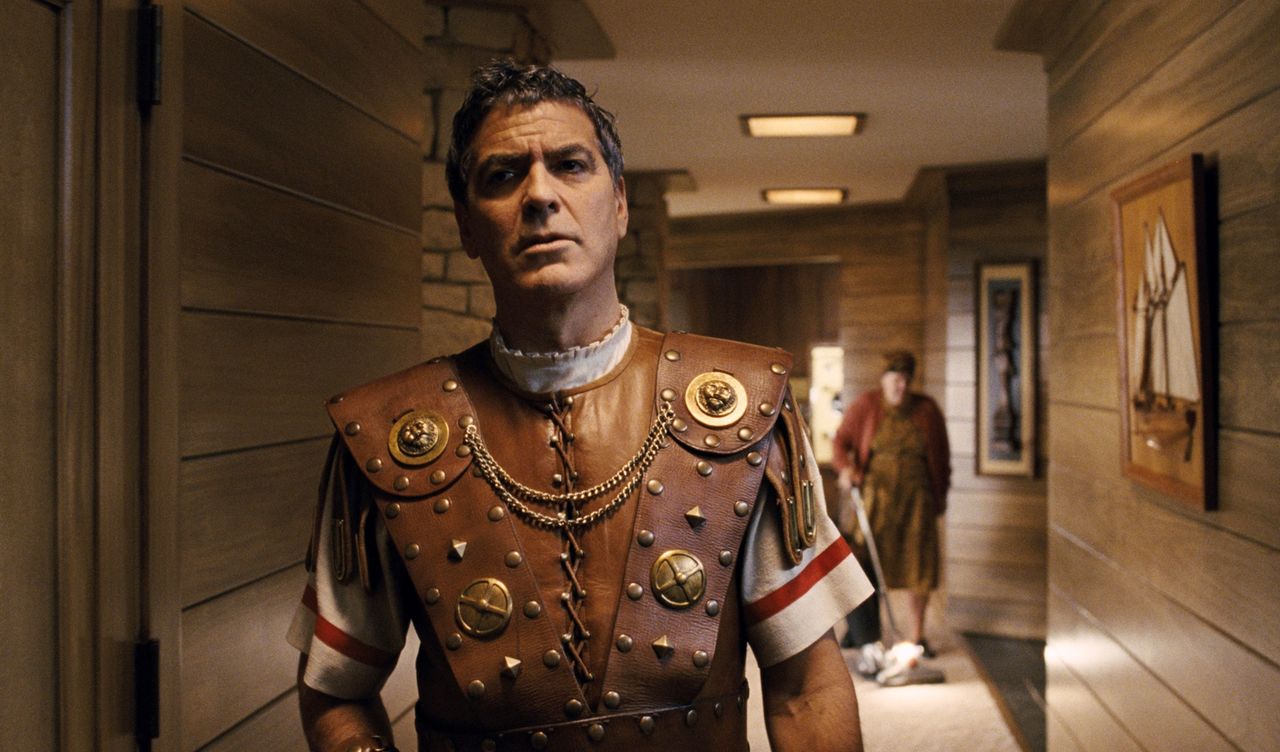 George Clooney portrays the star of a late 1940s Hollywood Biblical epic who has been kidnapped by a shadowy organization.