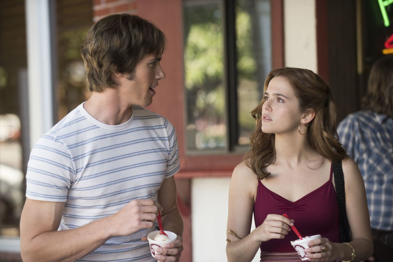 Blake Jenner plays a jock and Zoey Deutch is a theater girl in “Everybody Wants Some!!”