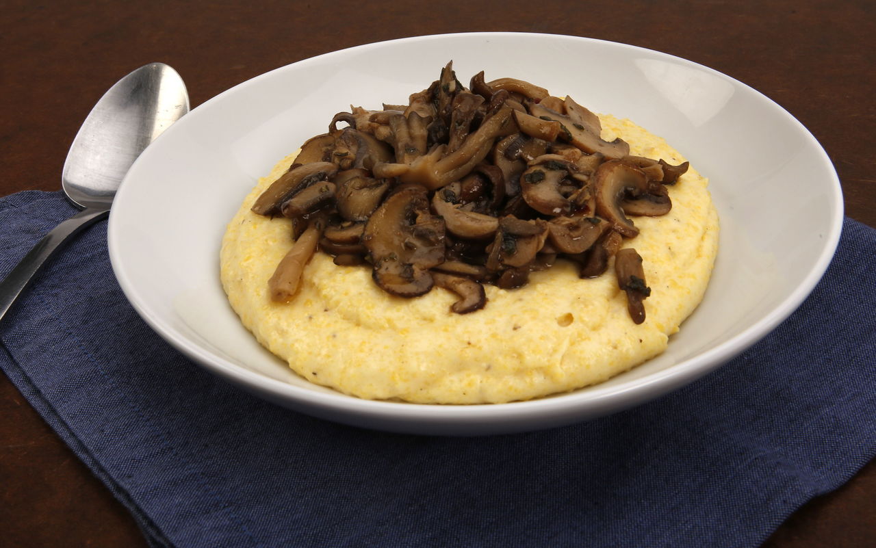 Wild mushroom polenta turns a simple ingredient into something extraordinary.