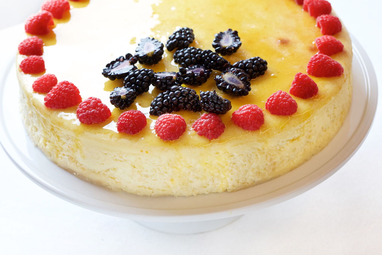 This light and creamy cheesecake is a decadent treat for Easter — or really, anytime you’re willing to do a bit of work for a perfect dessert.
