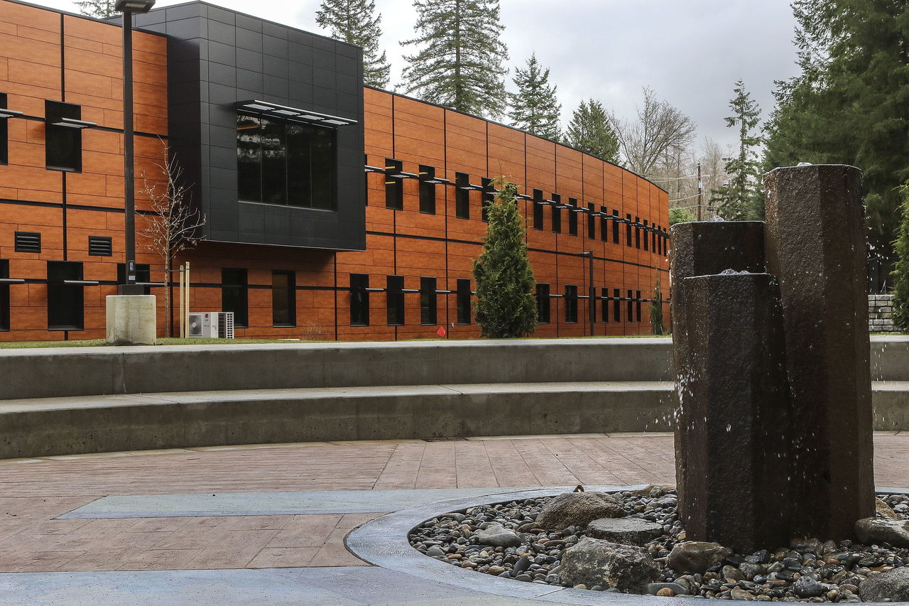 The Stillaguamish Tribe’s new natural resource building, community center and Angel of the Winds hotel are part of an effort to centralize the tribe and bring together more services in one place.