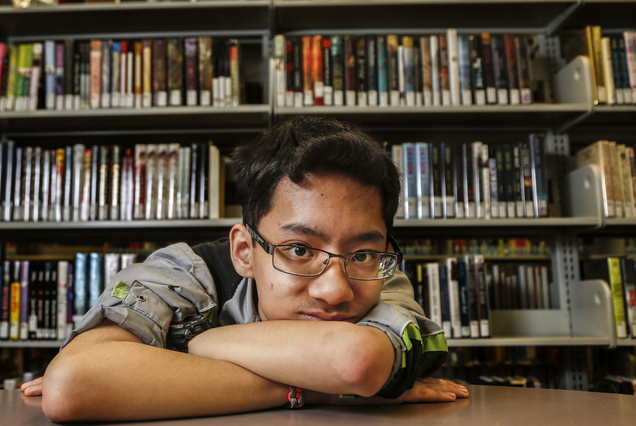 Anthony will win a gold award for his many hours volunteering at the Mountlake Terrace Library.