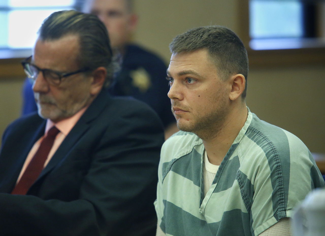 Bill Wheeler Jr. receives his sentence from Judge David Kurtz at the Snohomish County Courthouse in Everett.