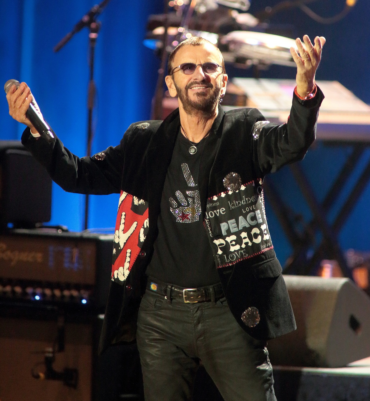 Ringo Starr performs in concert with his All Starr Band in Baltimore in 2015.