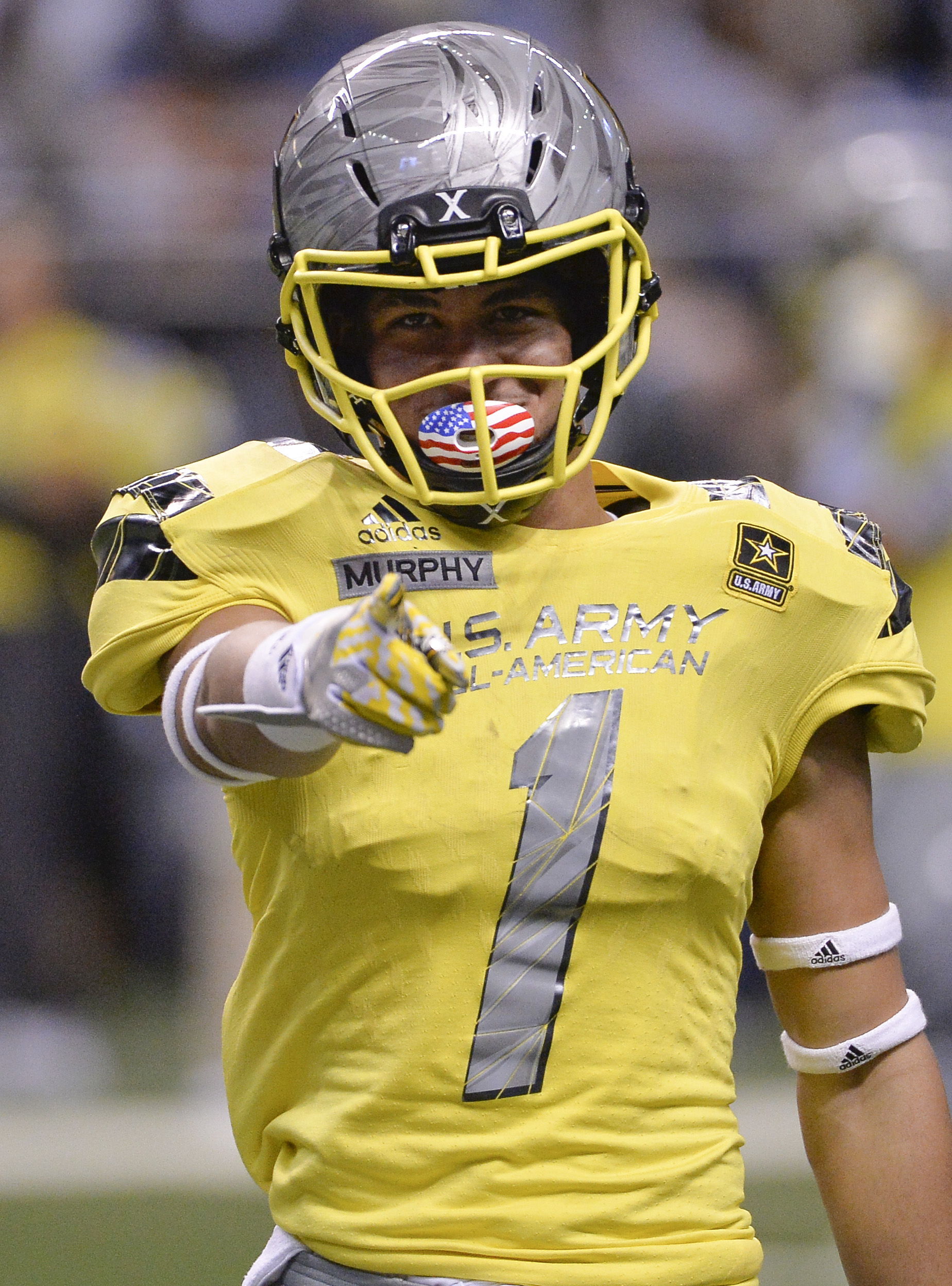 Defensive back Byron Murphy, seen here at the All-American Bowl Jan. 9, signed with UW on Wednesday.