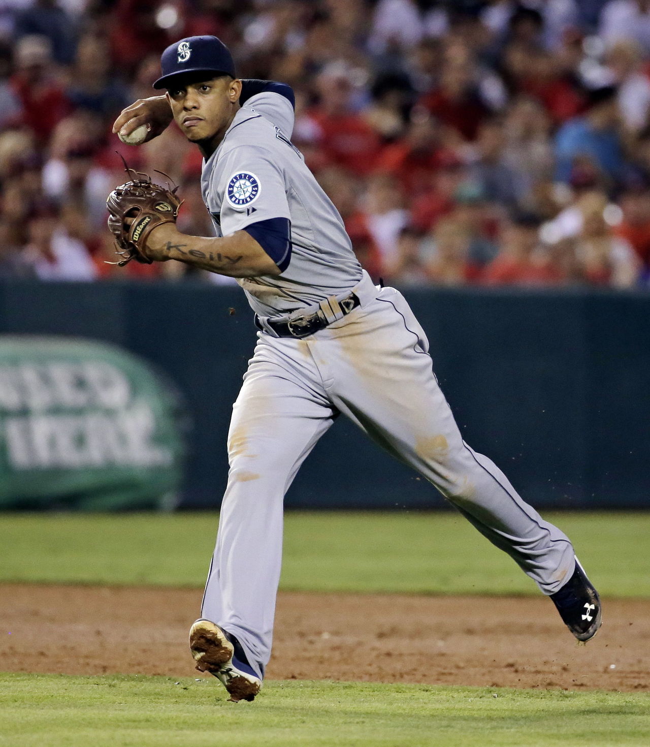 The Mariners’ Ketel Marte enters camp as the projected starting shortstop after batting .283 with a .351 on-base percentage in 57 games after his promotion from Triple-A Tacoma this past season.